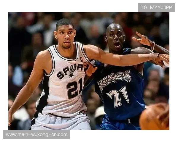 凯文加内特低位单打更胜邓肯，拉开防守空间